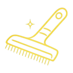 Dog de-shedding grooming in Brooklyn